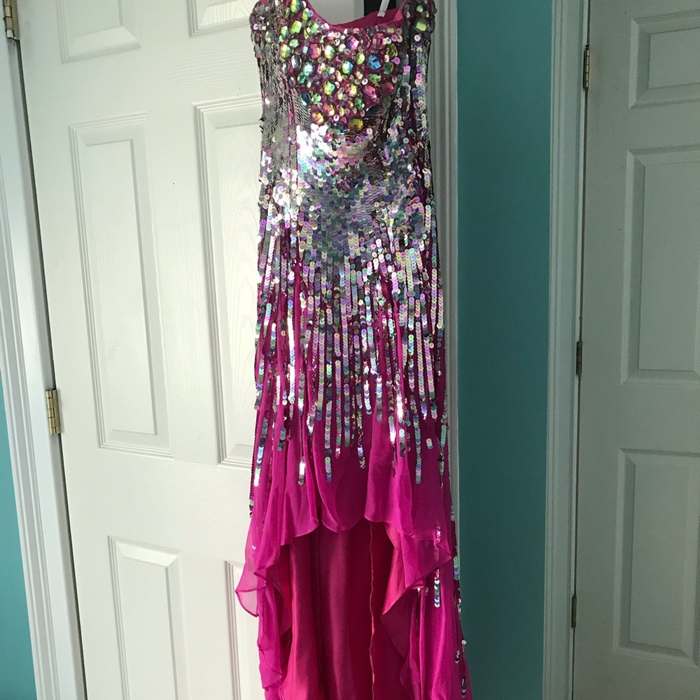 Pink Sherri Hill Dress